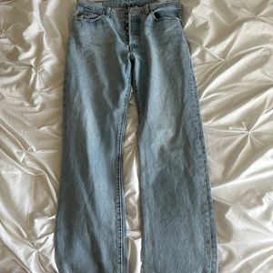 Levi's 501 straight leg jeans